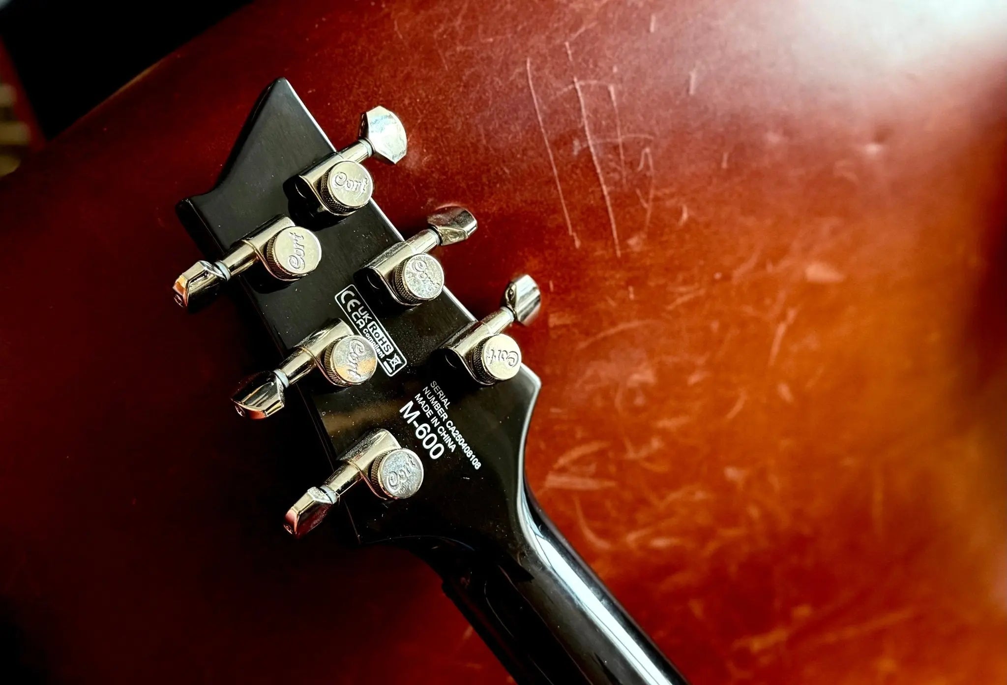 Cort M600TBB Trans Black Burst. Awesome Set Neck Electric Guitar For PRS Lovers. Top Recommendation. - Richards Guitars Of Stratford Upon Avon