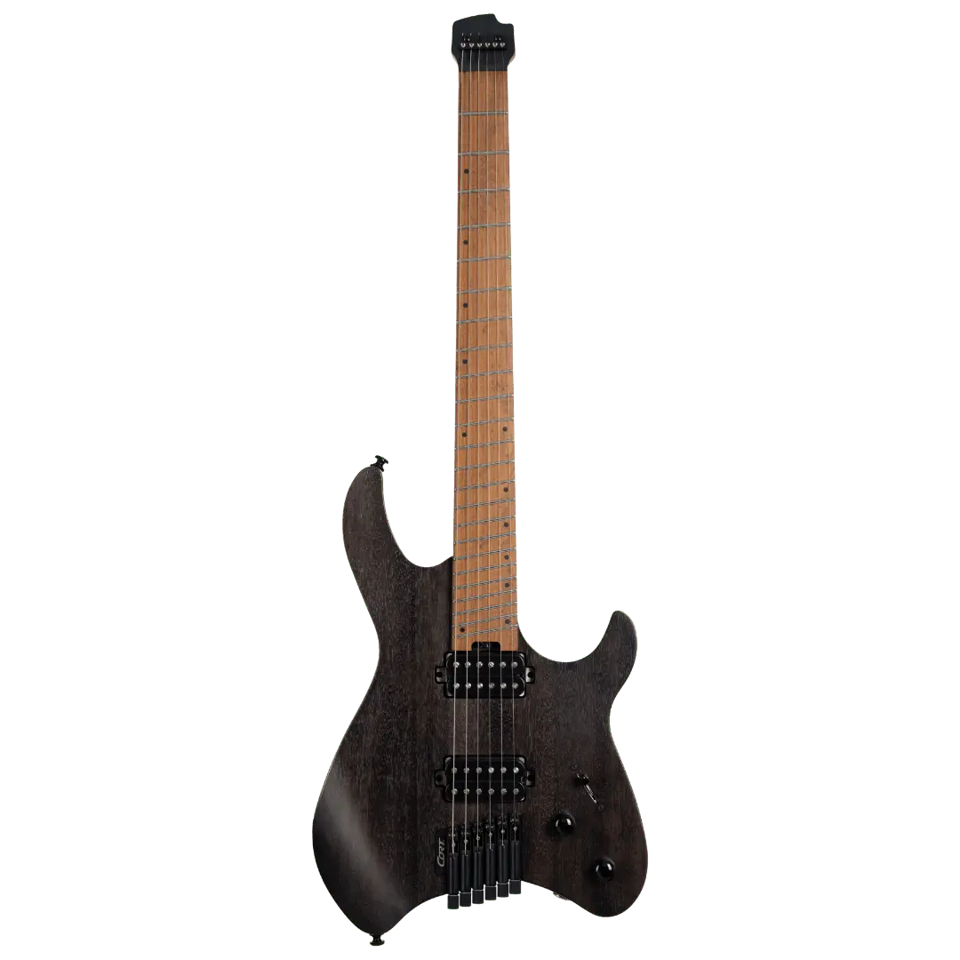 Buy Cort Space SGTK Semi Gloss Trans Black Electric Guitar With £225 Custom Pro Setup and Long Term Support