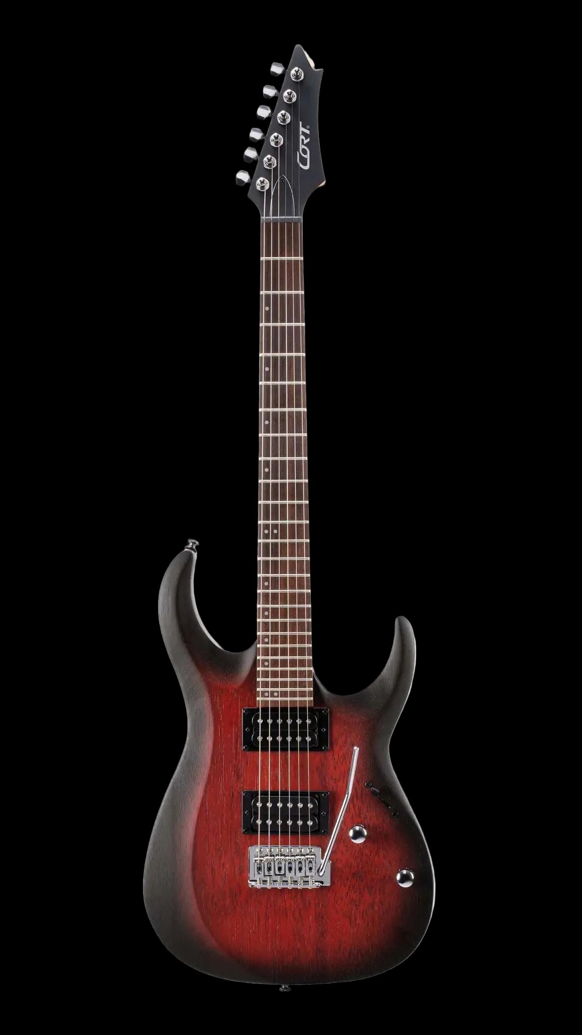 Cort X100 Open Pore Blackberry Burst - Richards Guitars Of Stratford Upon Avon