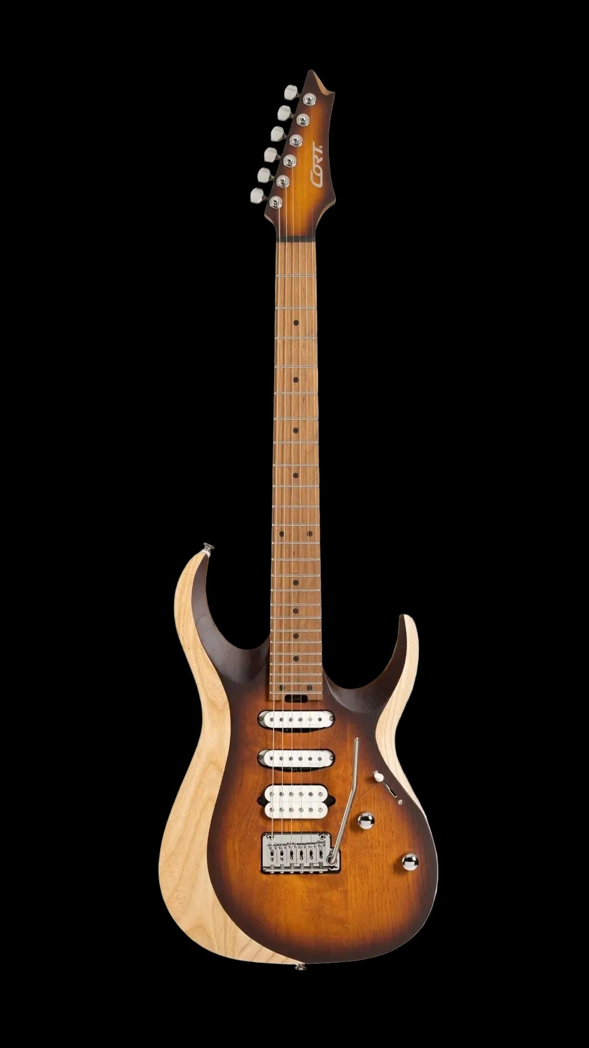 Cort X700 Triality Openpore Vintage Burst w/bag - Richards Guitars Of Stratford Upon Avon