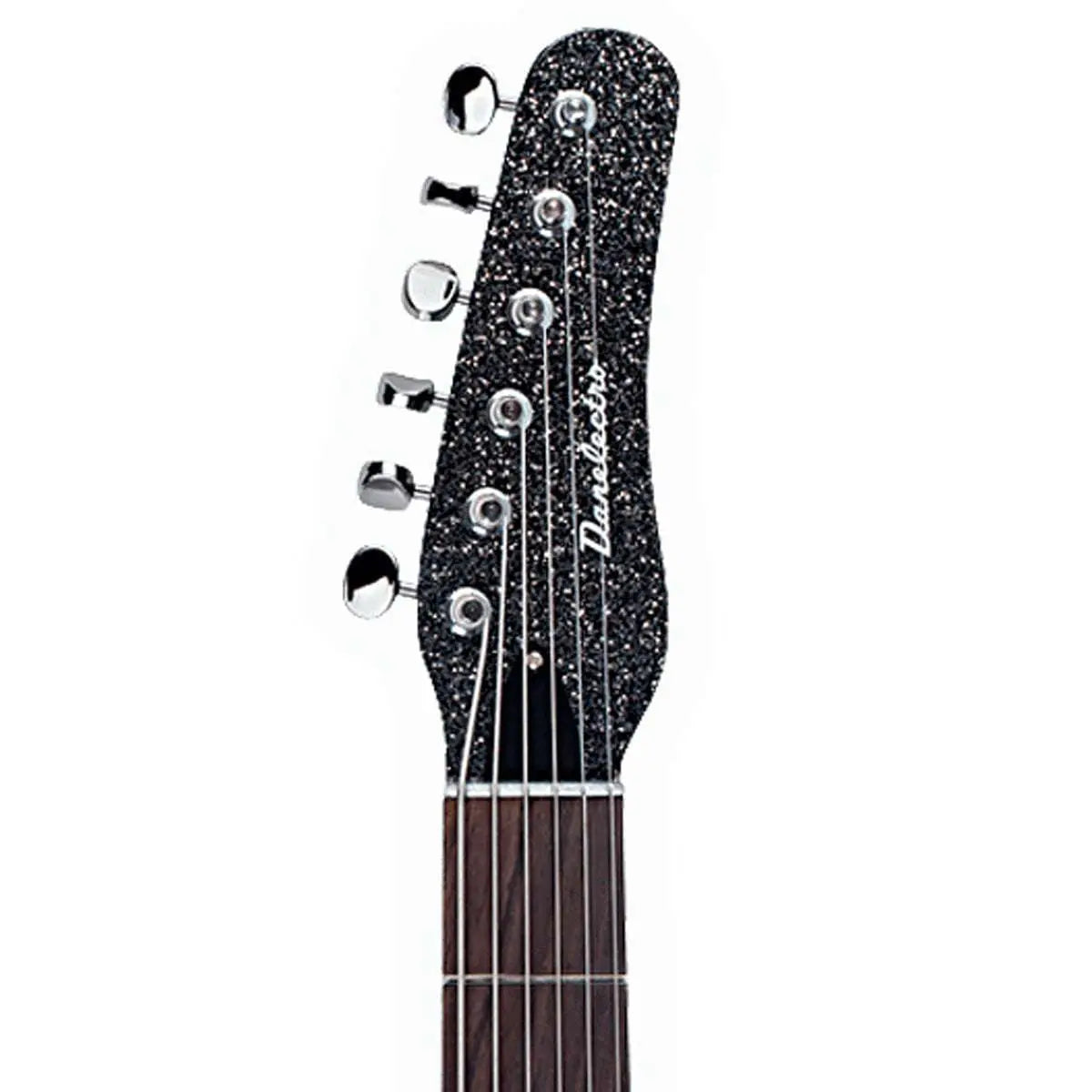 Danelectro '56 Baritone Electric Guitar ~ Black Sparkle - Richards Guitars Of Stratford Upon Avon