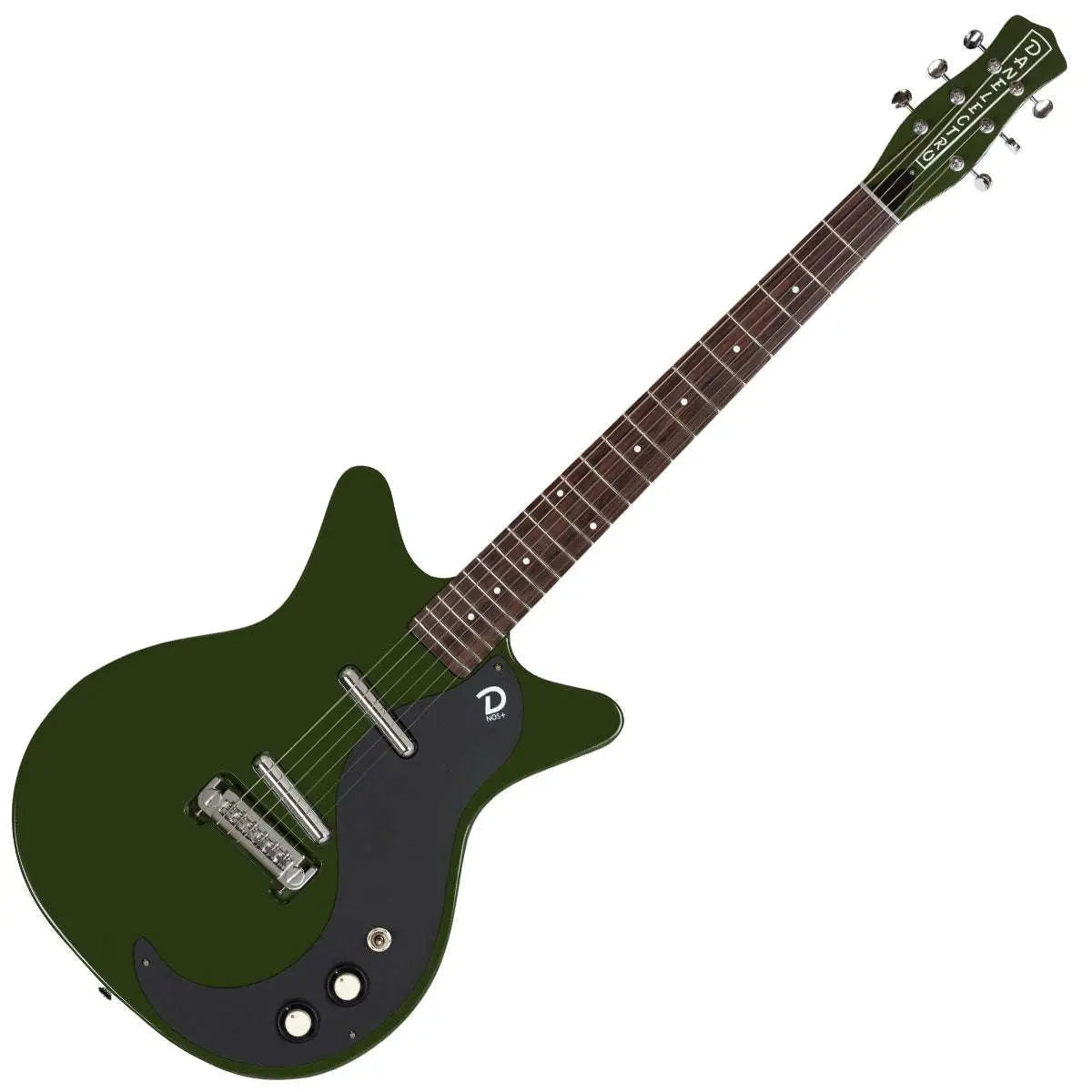 Danelectro Blackout '59M NOS+ Electric Guitar ~ Green Envy - Richards Guitars Of Stratford Upon Avon