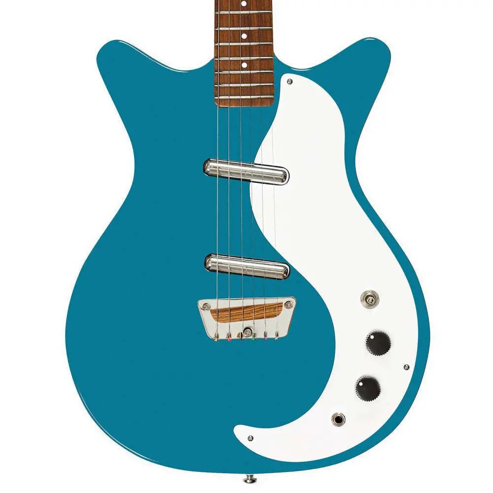 Danelectro The 'Stock '59' Electric Guitar ~ Aquamarine - Richards Guitars Of Stratford Upon Avon