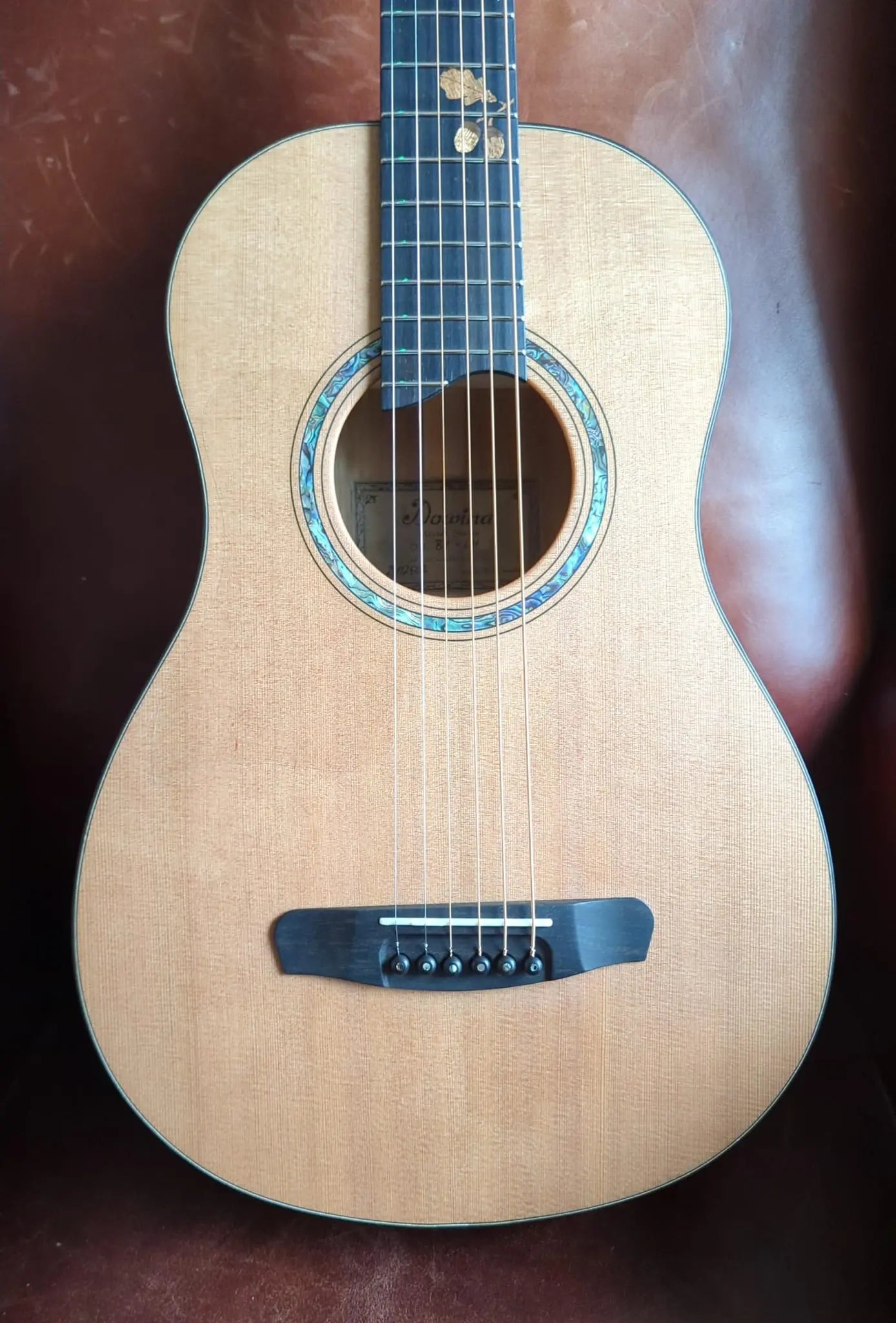 Dowina Dub (Slovak Oak) BV Parlour Left handed (Used) - Richards Guitars Of Stratford Upon Avon