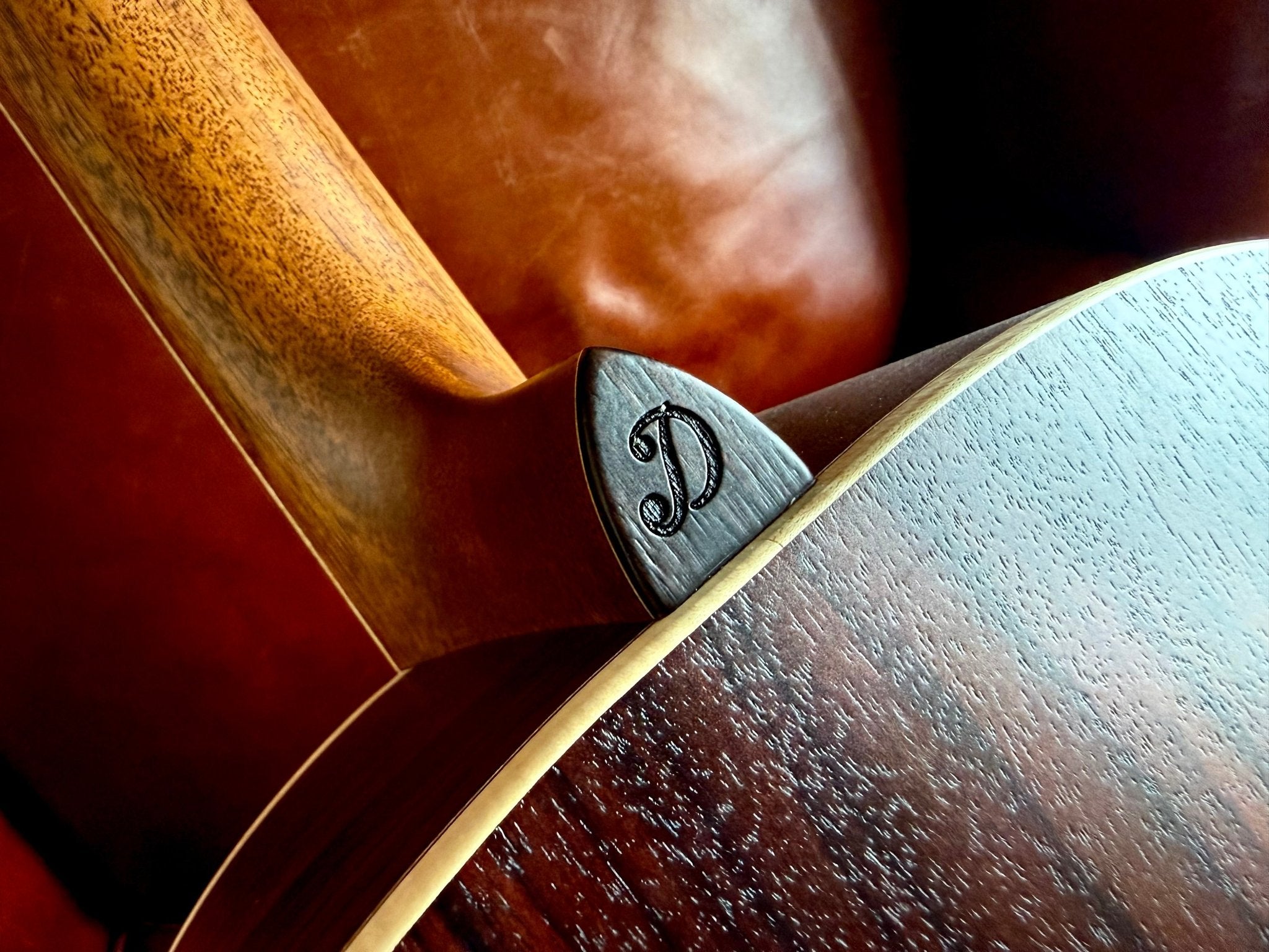 Dowina Rosewood OMG Exquisite Custom w' Flame Maple Bindings & Japanese Cherry Inlays - Richards Guitars Of Stratford Upon Avon