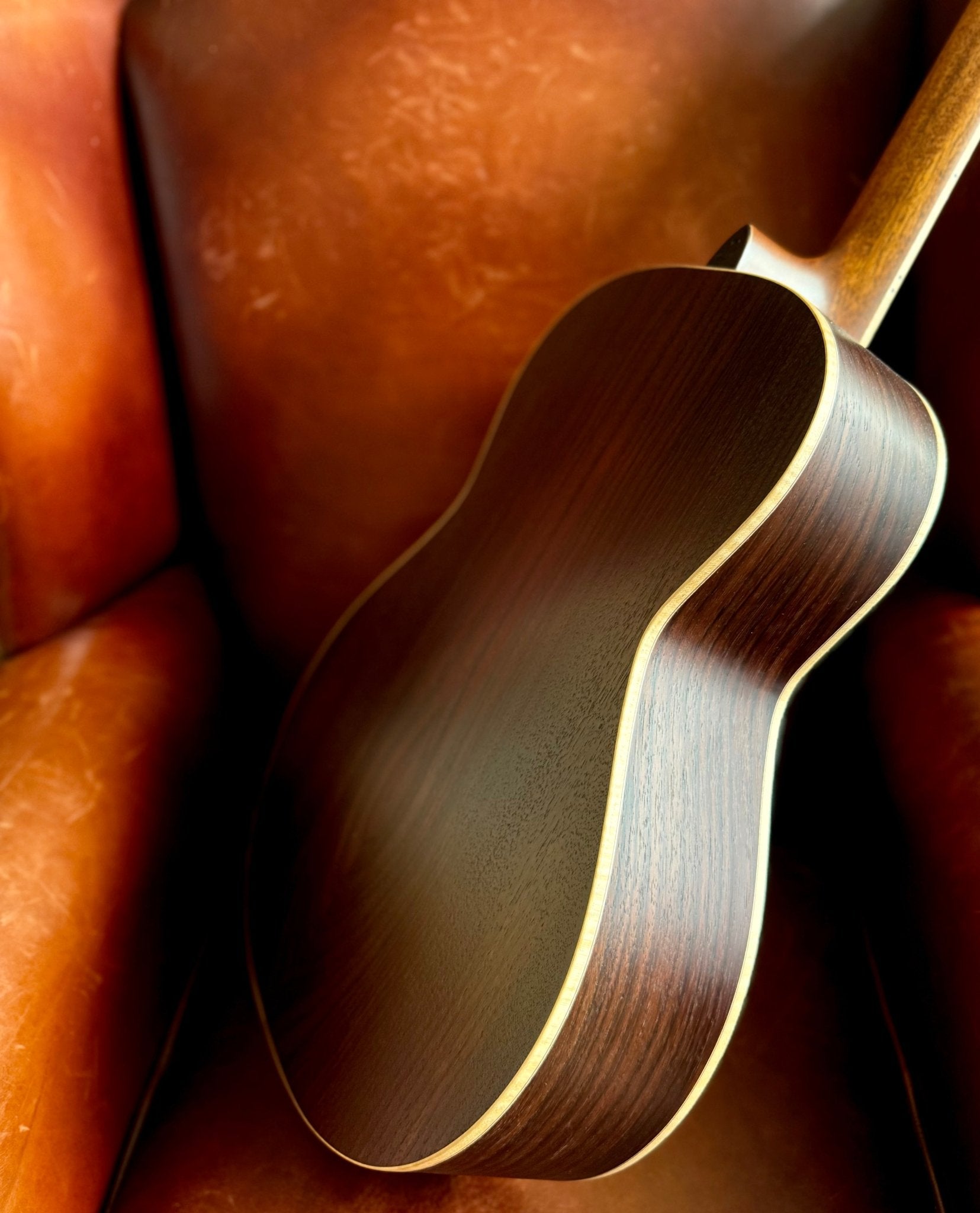 Dowina Rosewood OMG Exquisite Custom w' Flame Maple Bindings & Japanese Cherry Inlays - Richards Guitars Of Stratford Upon Avon