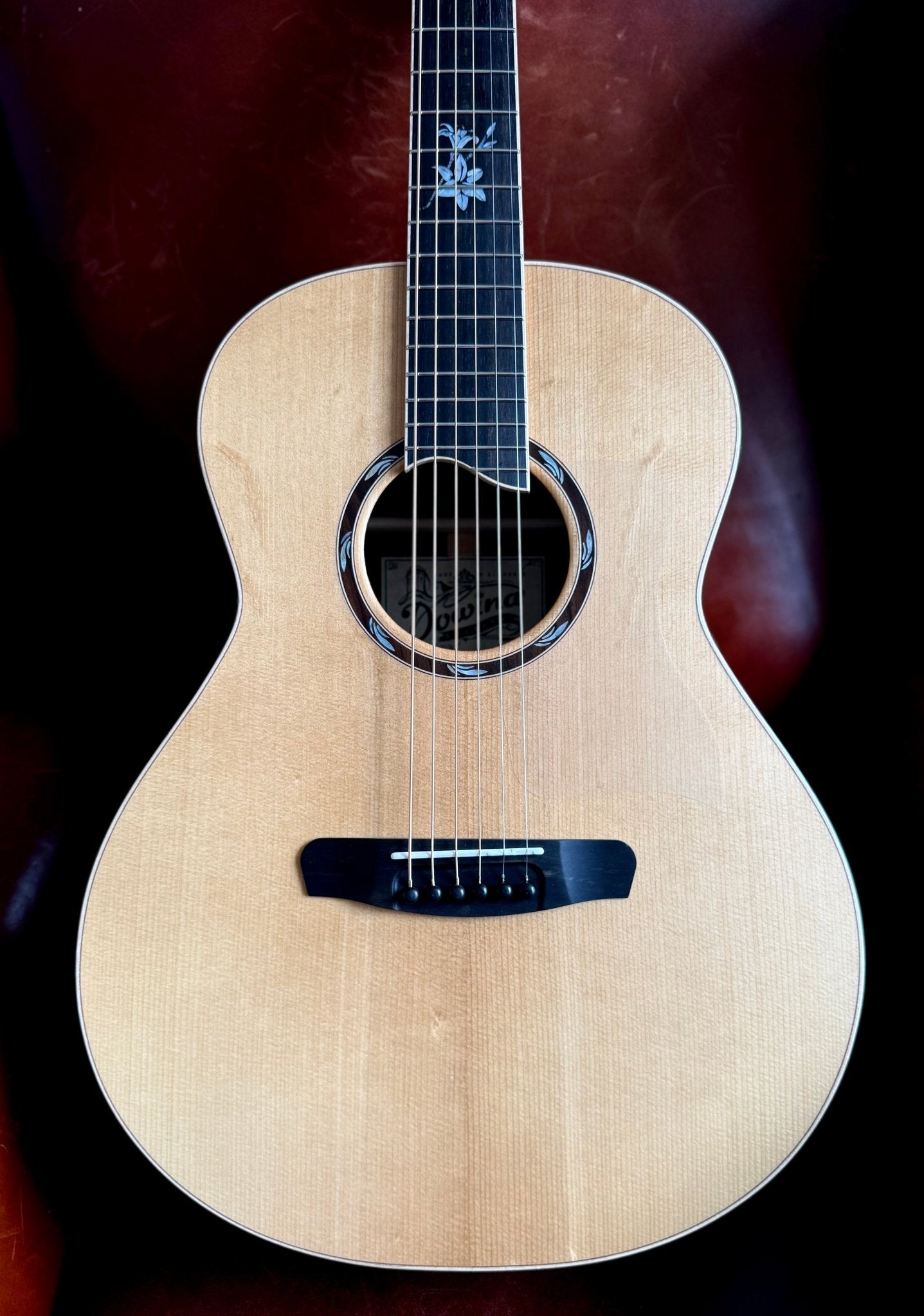 Dowina Rosewood OMG Exquisite Custom w' Flame Maple Bindings & Japanese Cherry Inlays - Richards Guitars Of Stratford Upon Avon
