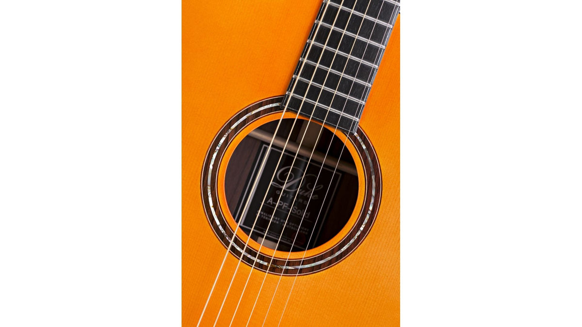 Duke A-PF-Solid-Air Electro Acoustic Guitar (Inc Deluxe Gigbag) - Richards Guitars Of Stratford Upon Avon
