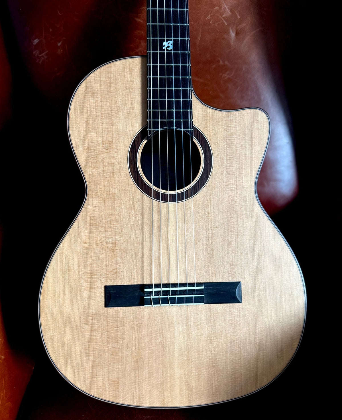 Duke Crossover PC Signature Julie Malia (Jule Malischke) Nylon Strung Hybrid Classical Guitar - Richards Guitars Of Stratford Upon Avon