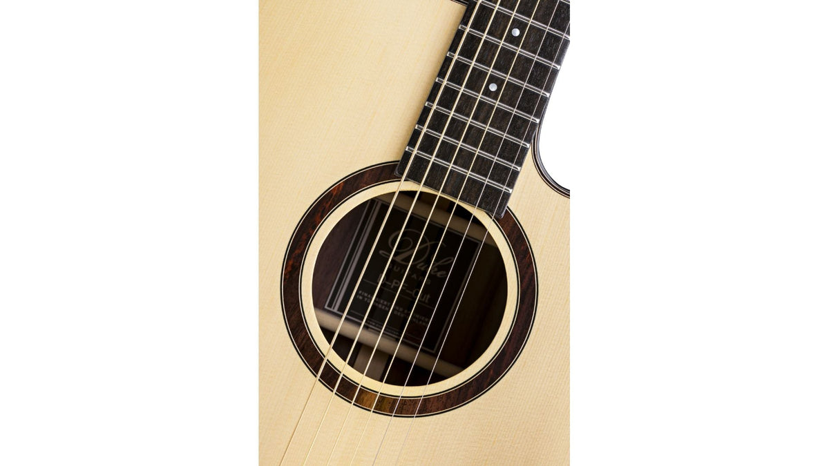 Duke D-PF Cutaway Trio VT (Inc Deluxe Gigbag) - Richards Guitars Of Stratford Upon Avon