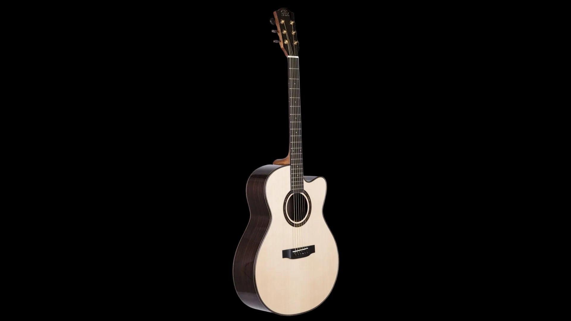 Duke GA-PF-Cut-Solid-Air Electro Acoustic Guitar (Inc. Deluxe Gigbag) - Richards Guitars Of Stratford Upon Avon