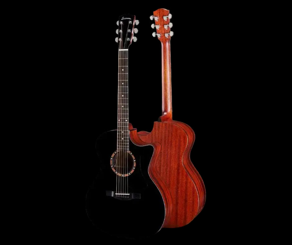 Eastman AC122 - 2CE BK (Price inc. Custom Pro Setup Package) - Richards Guitars Of Stratford Upon Avon