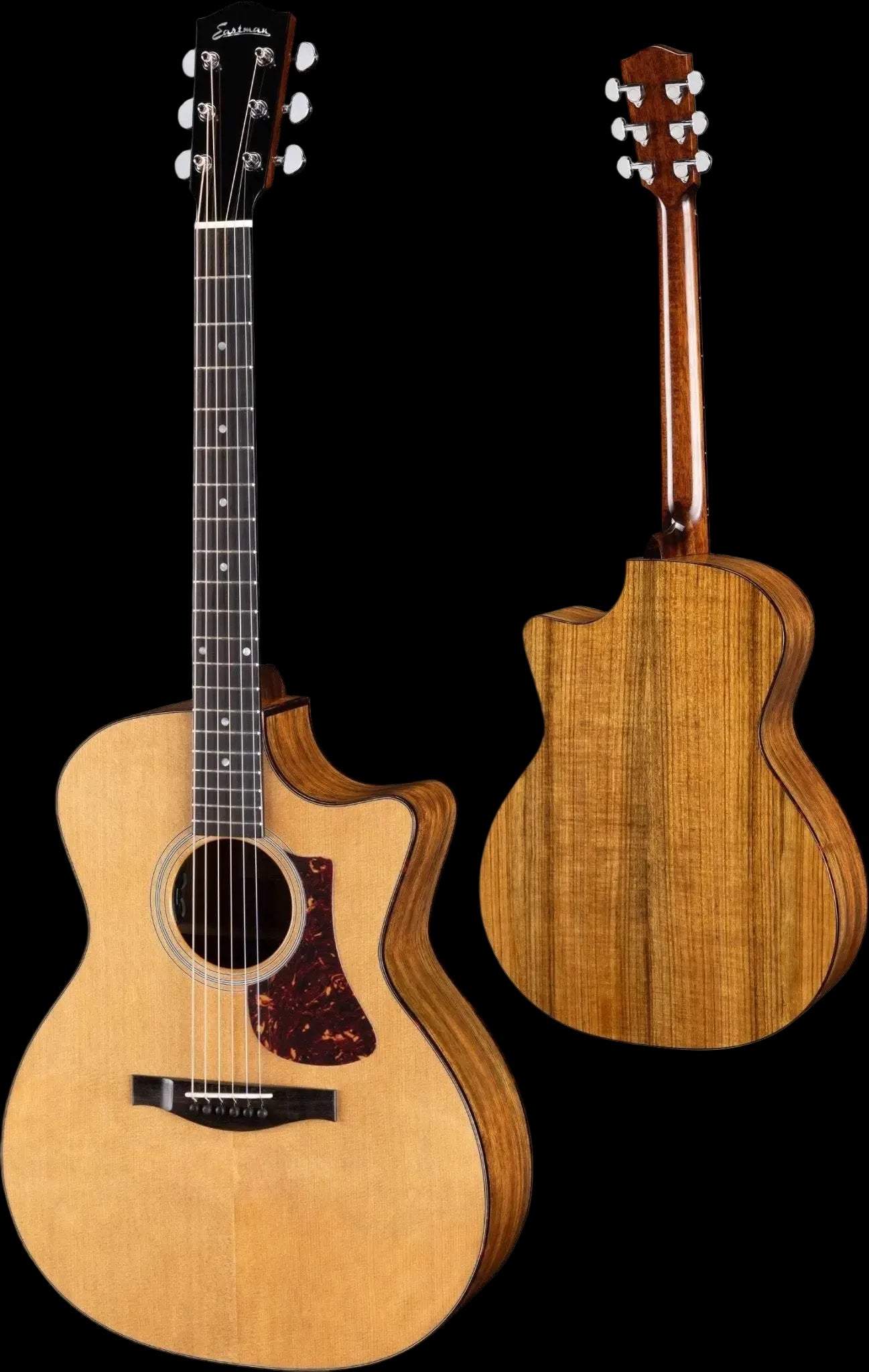 Eastman AC222CE DLX (Price inc. Custom Pro Setup Package) - Richards Guitars Of Stratford Upon Avon