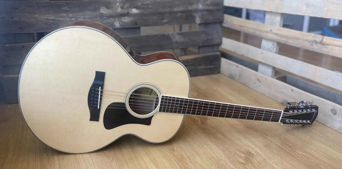 Eastman AC330E-12 Jumbo Natural Electro Acoustic Guitar (Price inc. Custom Pro Setup Package)