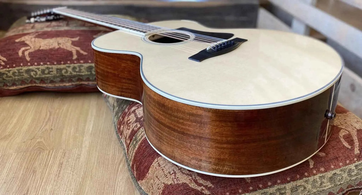 Eastman AC330E-12 Jumbo Natural Electro Acoustic Guitar (Price inc. Custom Pro Setup Package)