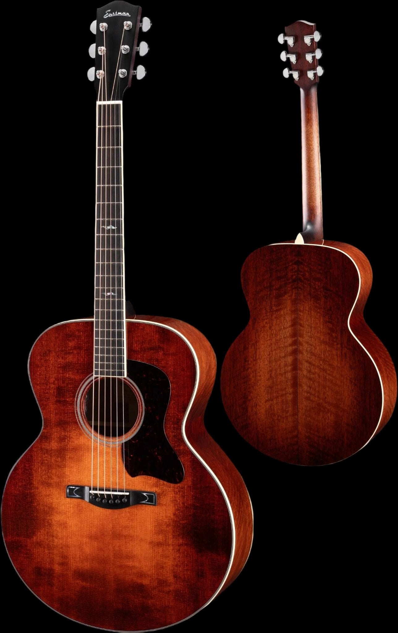 Eastman AC330E-CLA Jumbo Classic Electro Acoustic Guitar (Price inc. Custom Pro Setup Package) - Richards Guitars Of Stratford Upon Avon