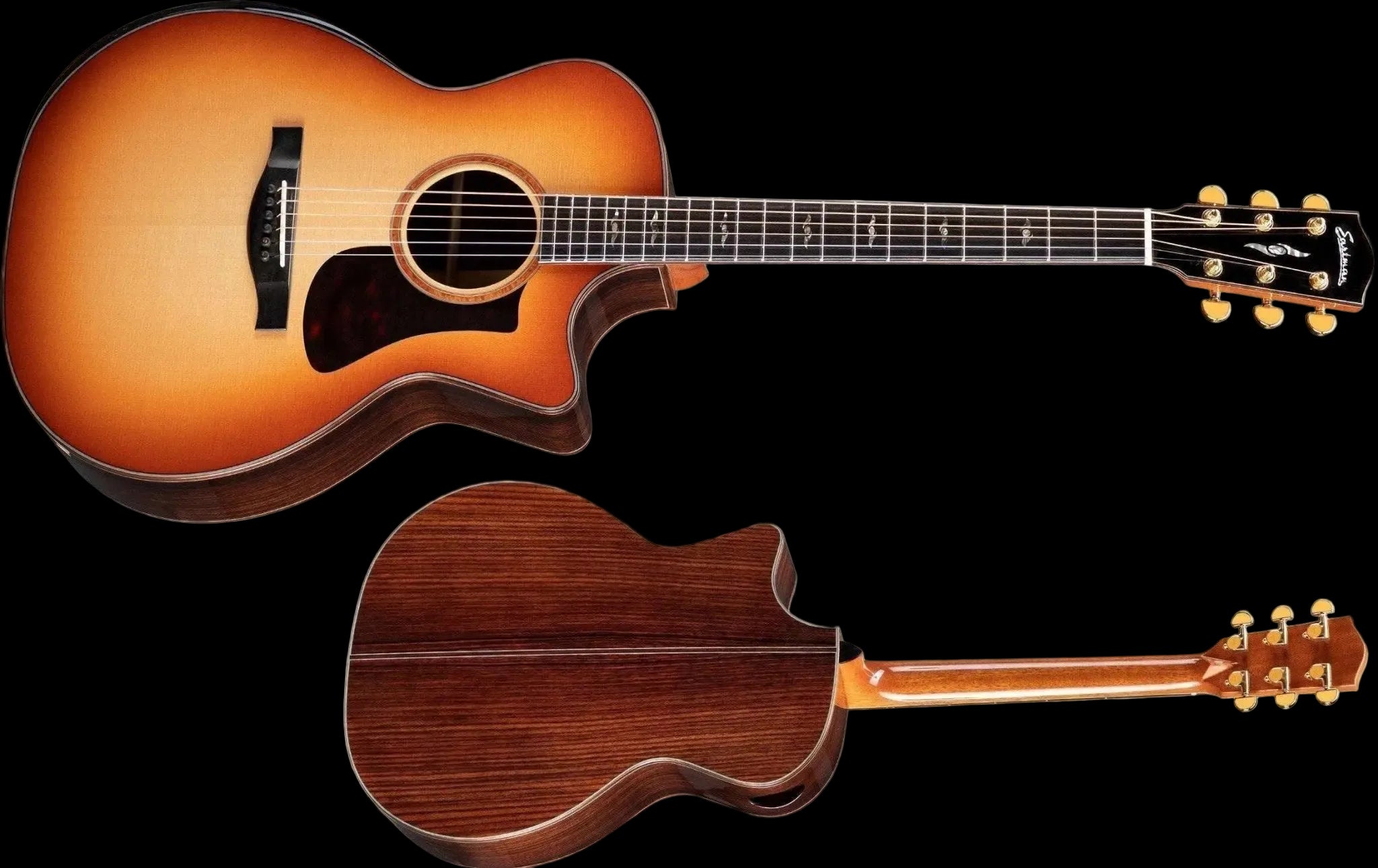 Eastman AC722CE - DF Grand Auditorium w/ cutaway (Price inc. Custom Pro Setup Package) - Richards Guitars Of Stratford Upon Avon