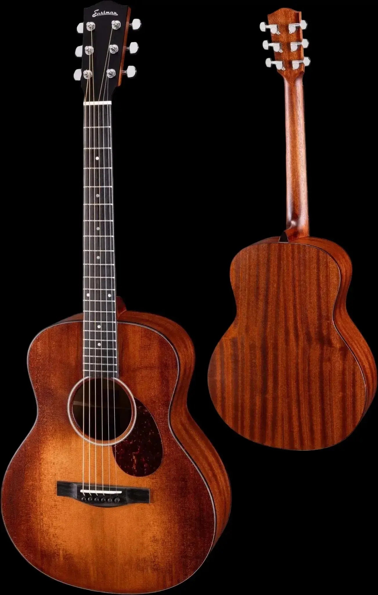 Buy Eastman ACTG-1 (Custom Pro Exclusive) All Solid Acoustic Travel Guitar In Classic Finish