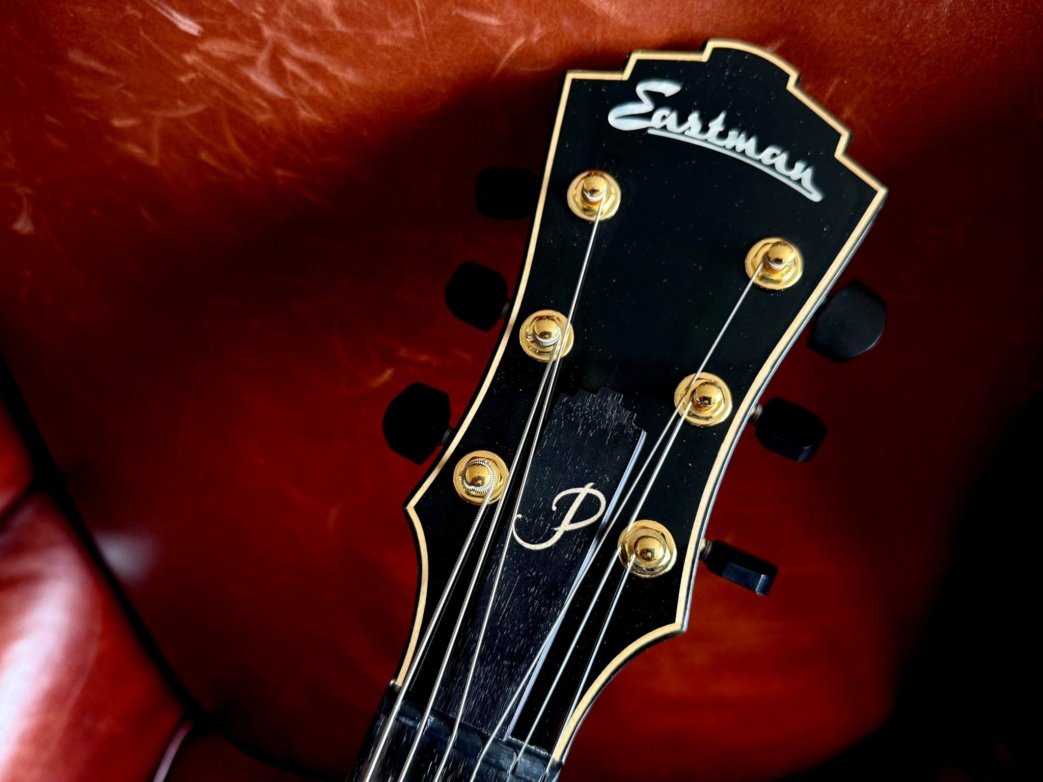 Eastman AR480ce John Pisano 30th Anniversary Archtop Electric Guitar. Personally Hand Picked & Best Example In UK (Custom Pro Exclusive) - Richards Guitars Of Stratford Upon Avon