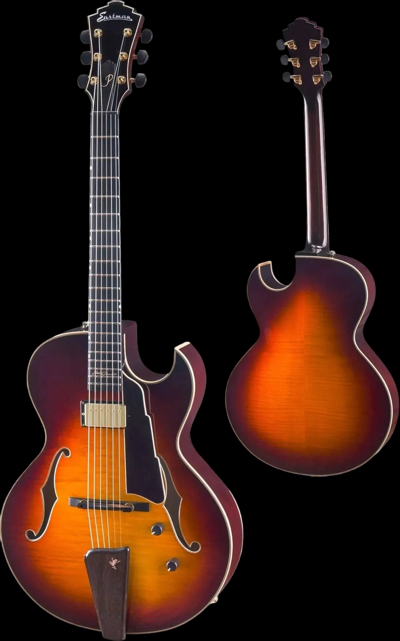 Eastman AR480ce John Pisano 30th Anniversary (Price inc. Custom Pro Setup Package) - Richards Guitars Of Stratford Upon Avon