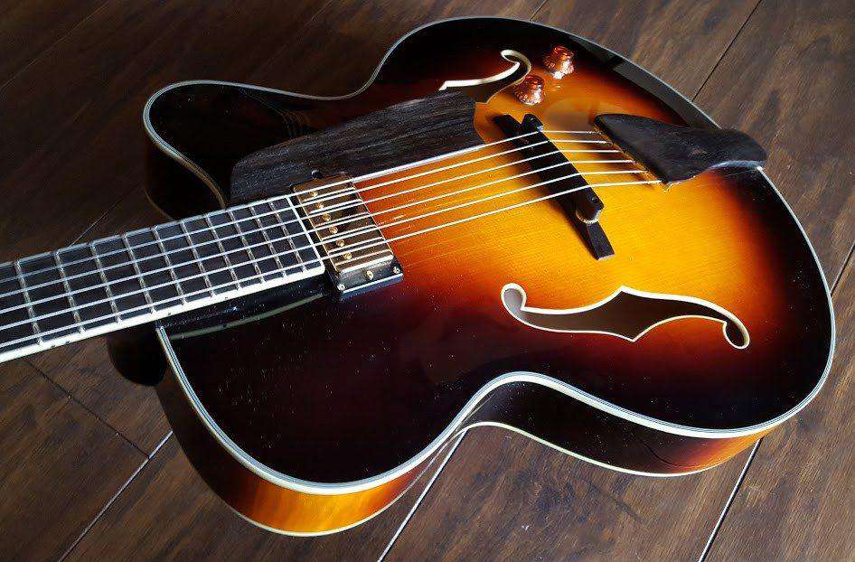 Eastman AR503CE SB (Custom Pro Exclusive) Solid Spruce Arched Top Guitar - Richards Guitars Of Stratford Upon Avon