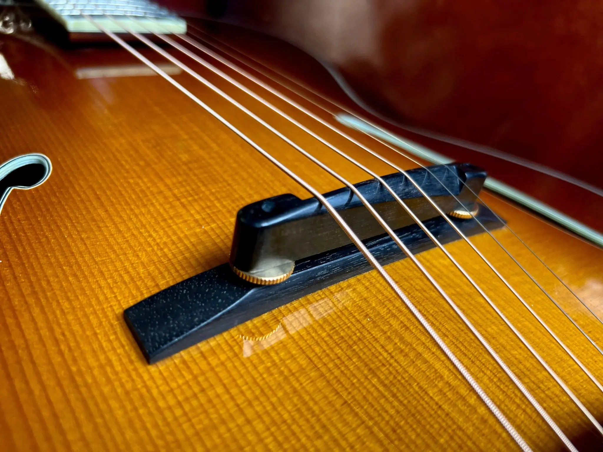 Eastman AR805CE GB Arch Top Semi Acoustic Guitar (Price inc. Custom Pro Setup Package) - Richards Guitars Of Stratford Upon Avon