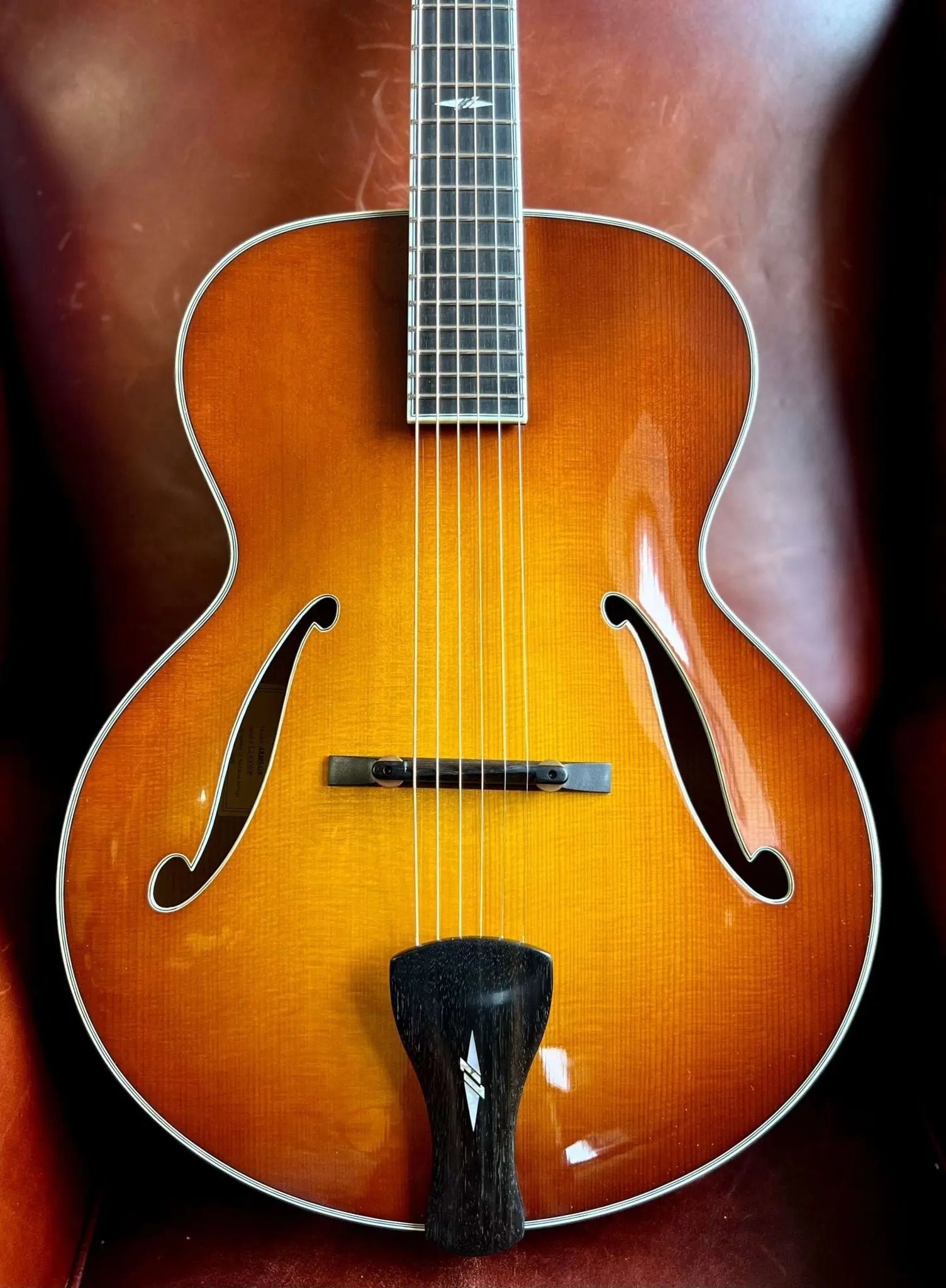 Eastman AR805CE GB Arch Top Semi Acoustic Guitar (Price inc. Custom Pro Setup Package) - Richards Guitars Of Stratford Upon Avon