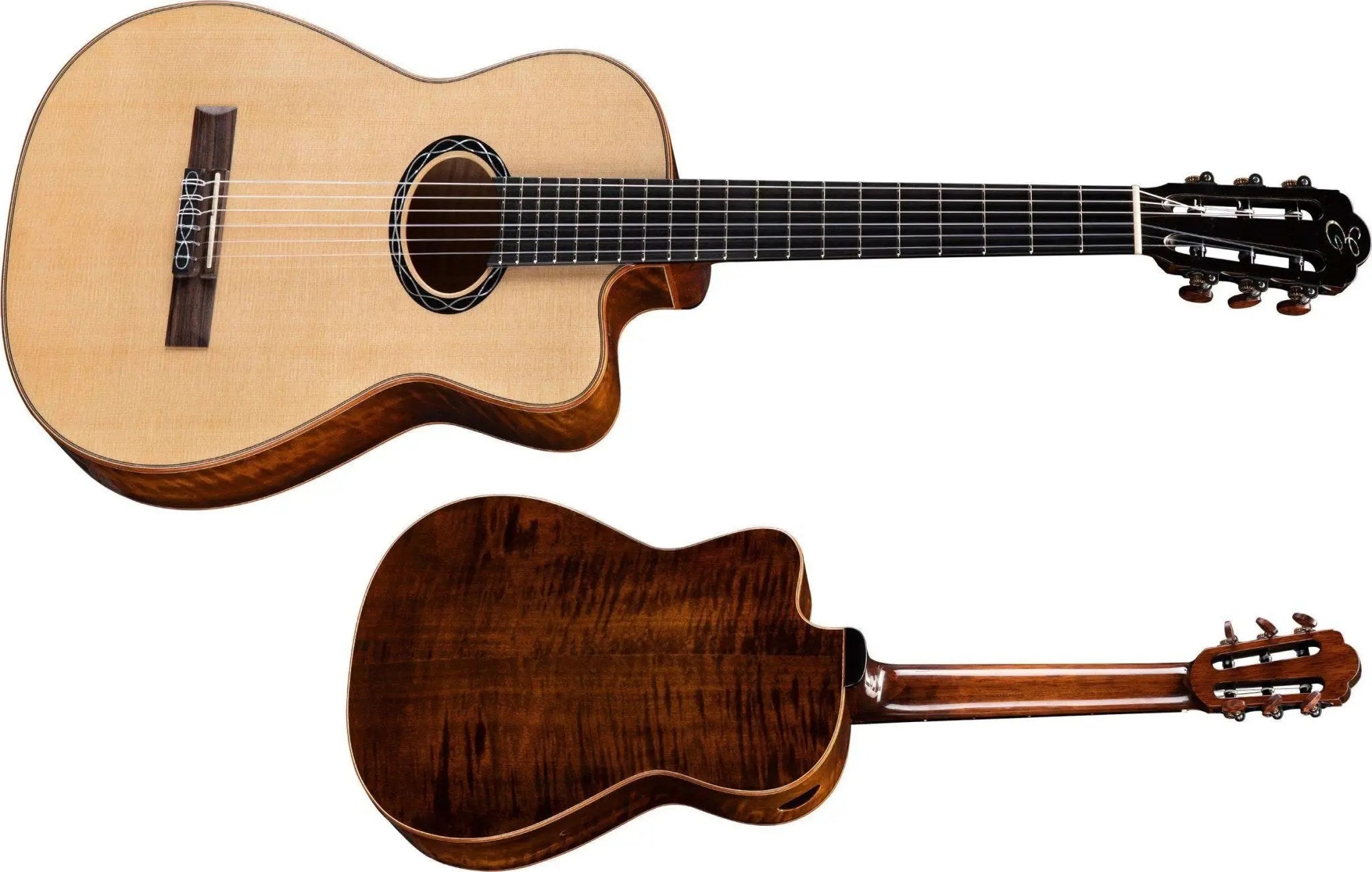 Eastman Cabaret 49mm Nut Nylon Electro Hybrid (Price inc. Custom Pro Setup Package) - Richards Guitars Of Stratford Upon Avon