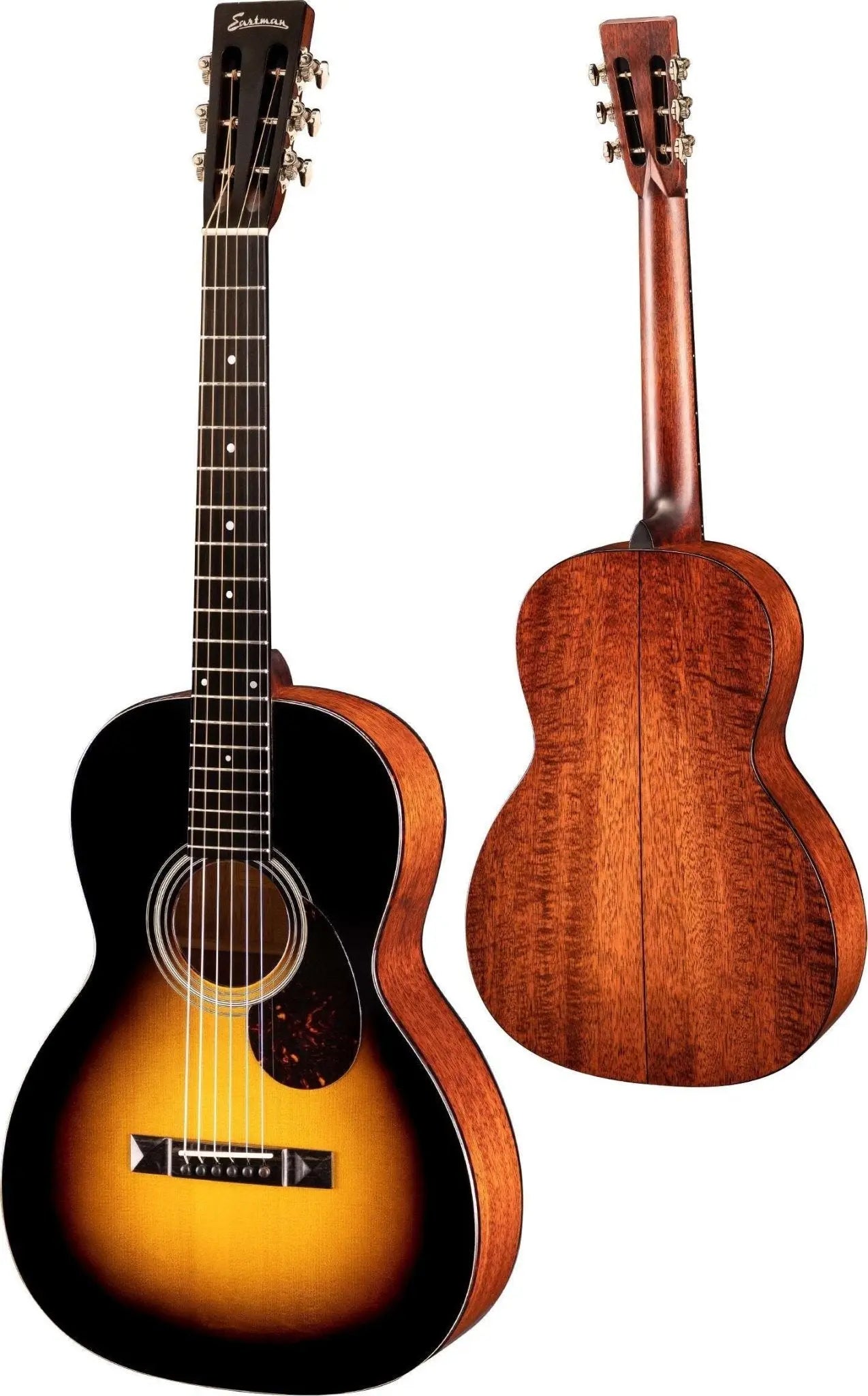 Eastman E10 OO TC SB Sunburst Parlo Acoustic Guitar (Price inc. Custom Pro Setup Package) - Richards Guitars Of Stratford Upon Avon