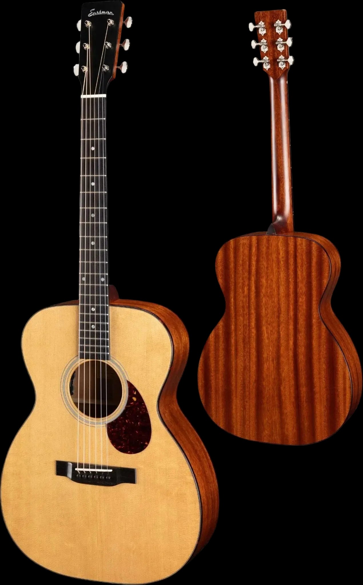 Eastman E1OM Deluxe (Price inc. Custom Pro Setup Package) - Richards Guitars Of Stratford Upon Avon