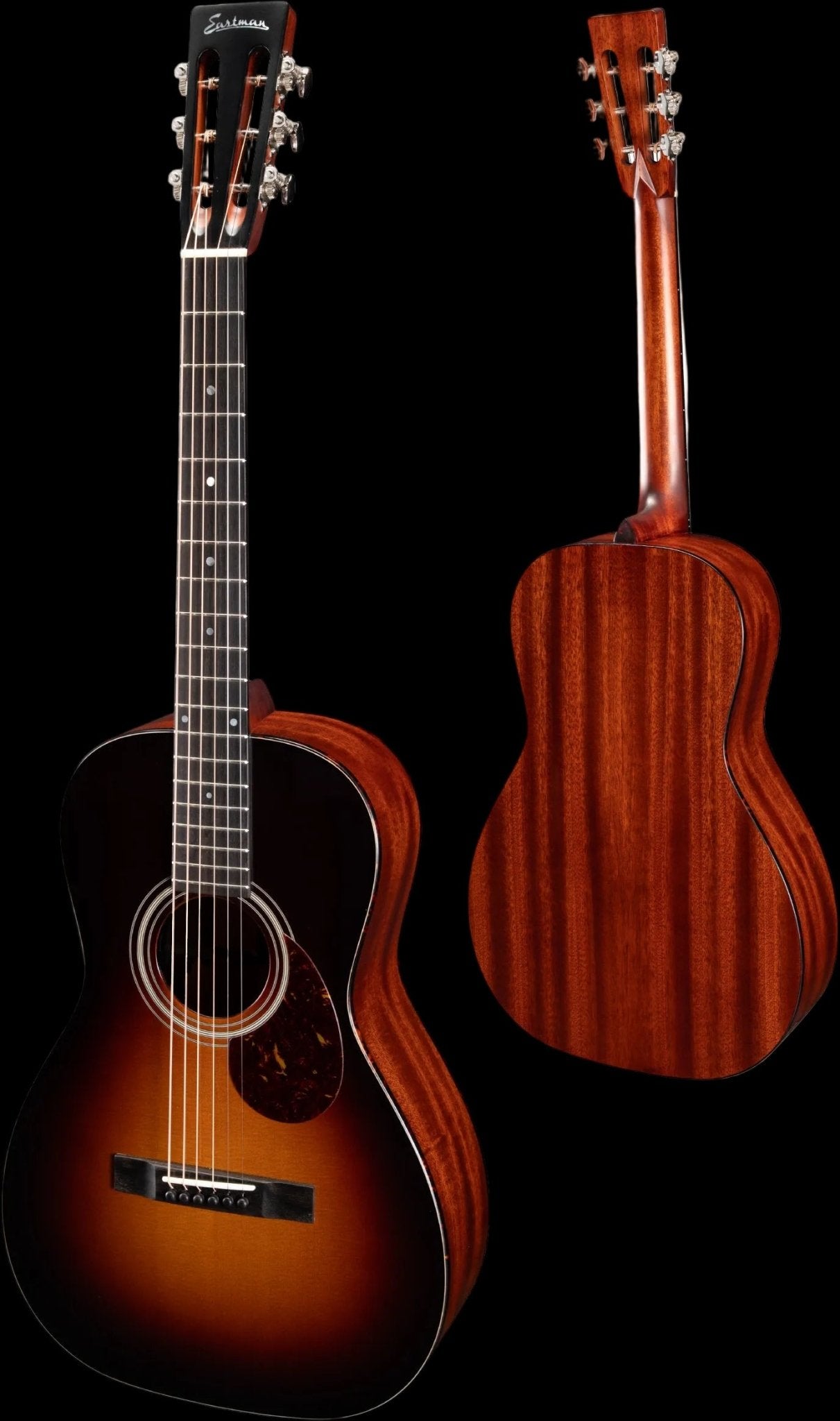 Eastman E1P Deluxe Parlor Acoustic Guitar w' £225 Custom Pro Setup & Support Package included - Richards Guitars Of Stratford Upon Avon