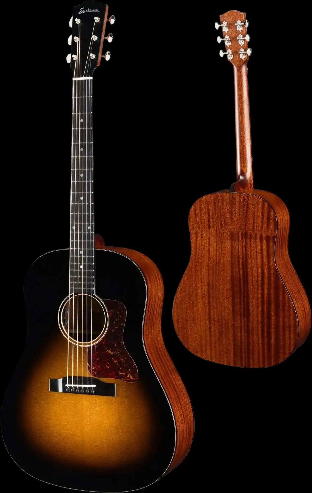Buy Eastman E1SS-DLX-SB Sunburst Electro Acoustic Guitar (Price inc. Custom Pro Setup Package)