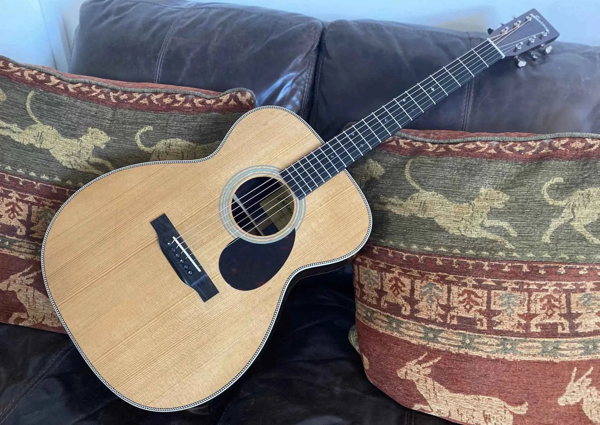Eastman E20OM-TC Natural Acoustic Guitar (Price inc. Custom Pro Setup Package)