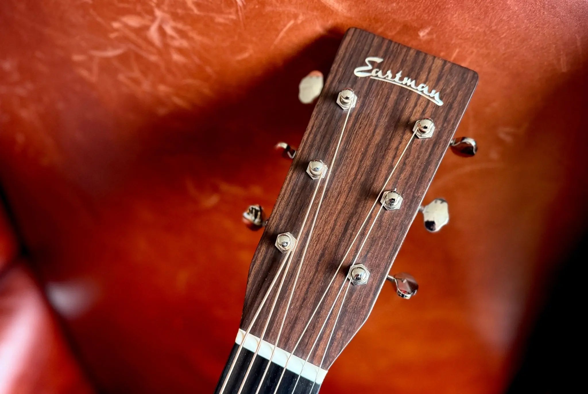 Buy Eastman E20OM-TC-SB Sunburst Acoustic Guitar (Price inc. Custom Pro Setup Package)