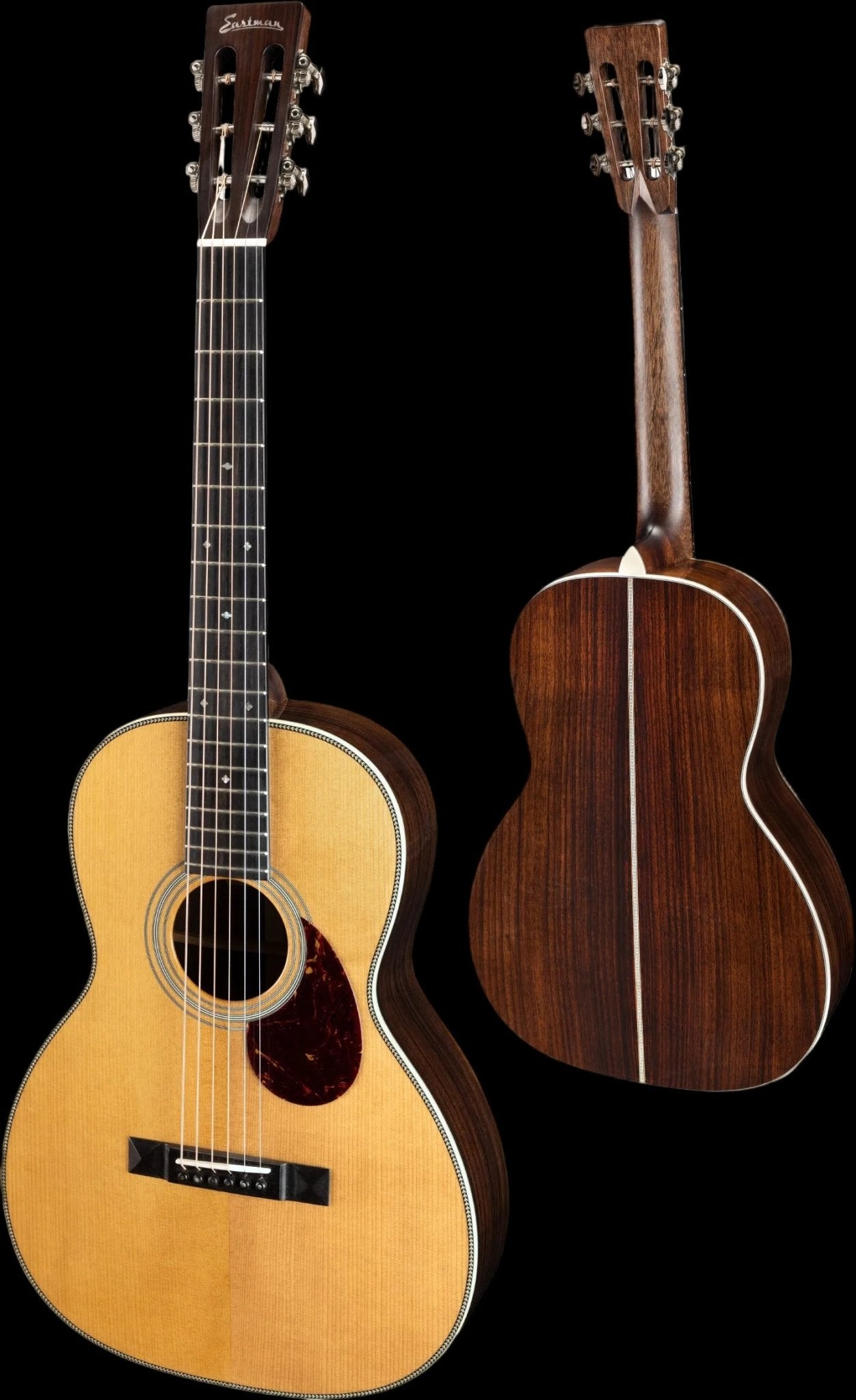 Eastman E20OO - TC Natural Acoustic Guitar (Price inc. Custom Pro Setup Package) - Richards Guitars Of Stratford Upon Avon