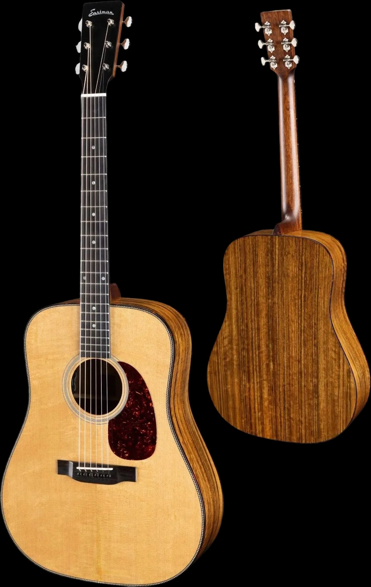 Eastman E3D Deluxe Acoustic Guitar (Price inc. Custom Pro Setup Package) - Richards Guitars Of Stratford Upon Avon