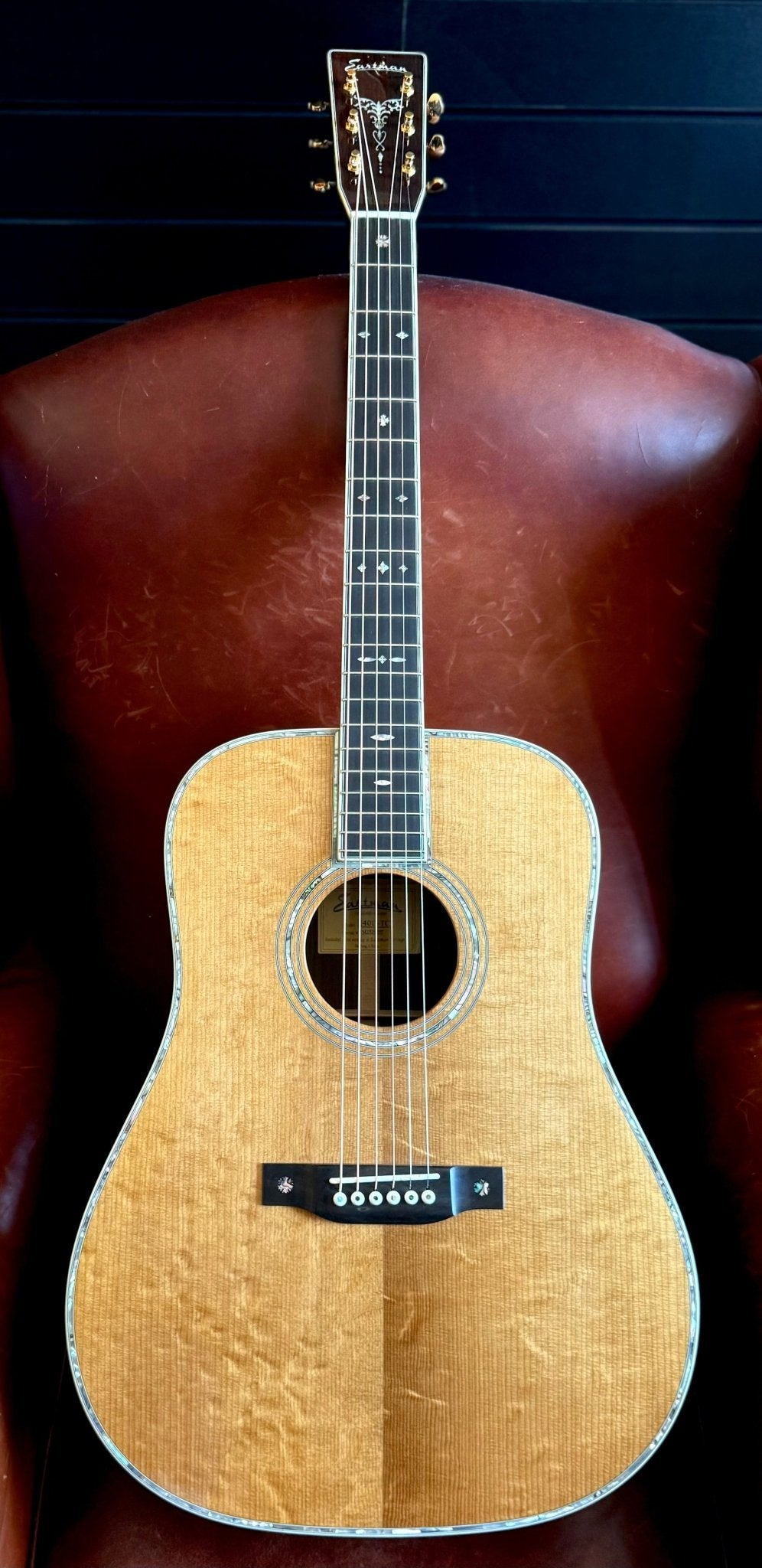 Eastman E40 D-TC Dreadnought With Torrefied Spruce Top (Price inc. Custom Pro Setup Package) - Richards Guitars Of Stratford Upon Avon