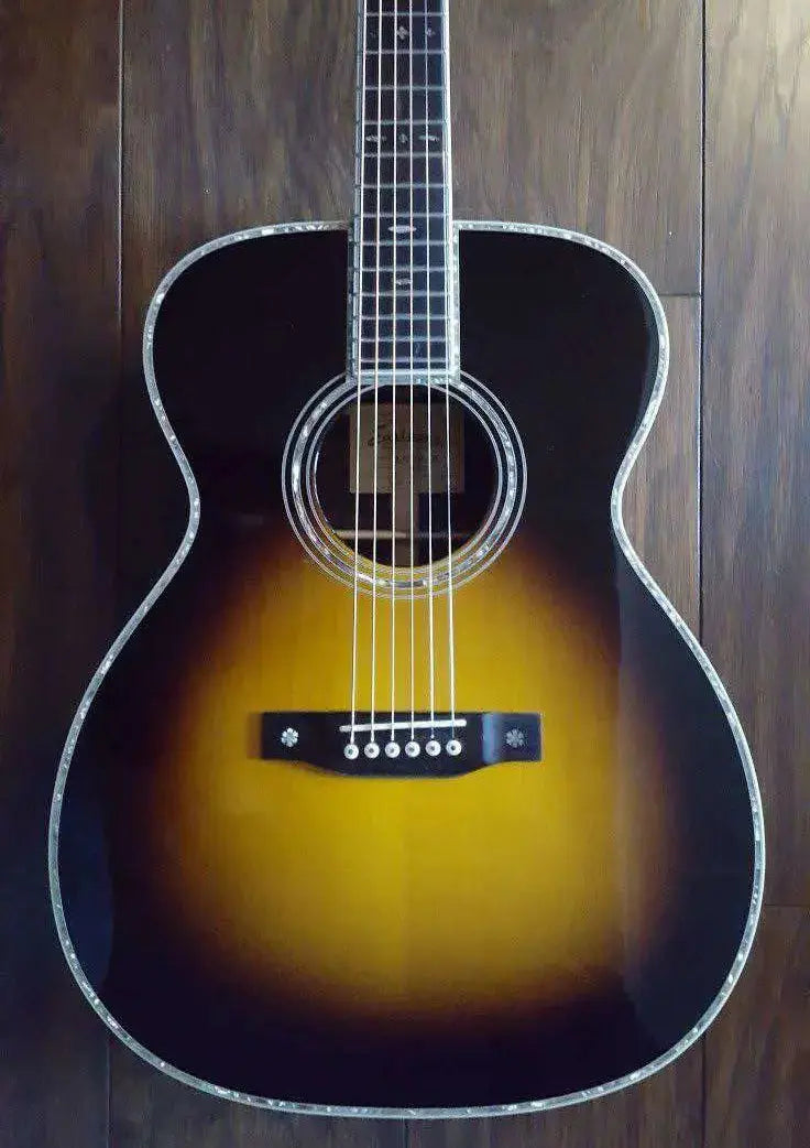 Buy Eastman E40OM-TC-SB Sunburst Acoustic Guitar (Price inc. Custom Pro Setup Package)