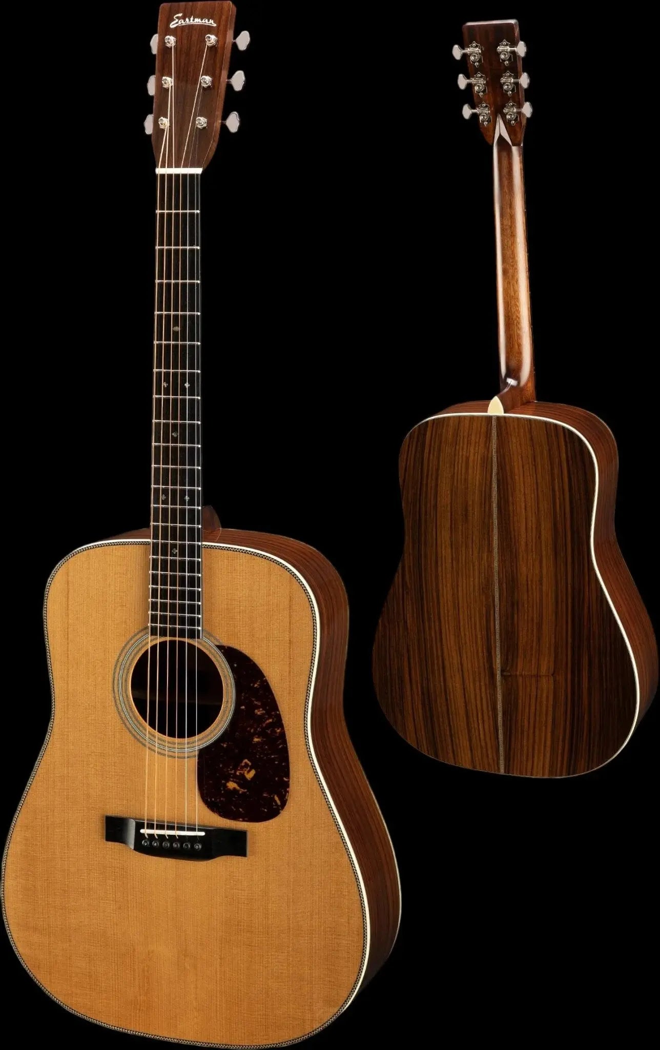 Buy Eastman E8D-TC Natural Acoustic Guitar (Price inc. Custom Pro Setup Package)