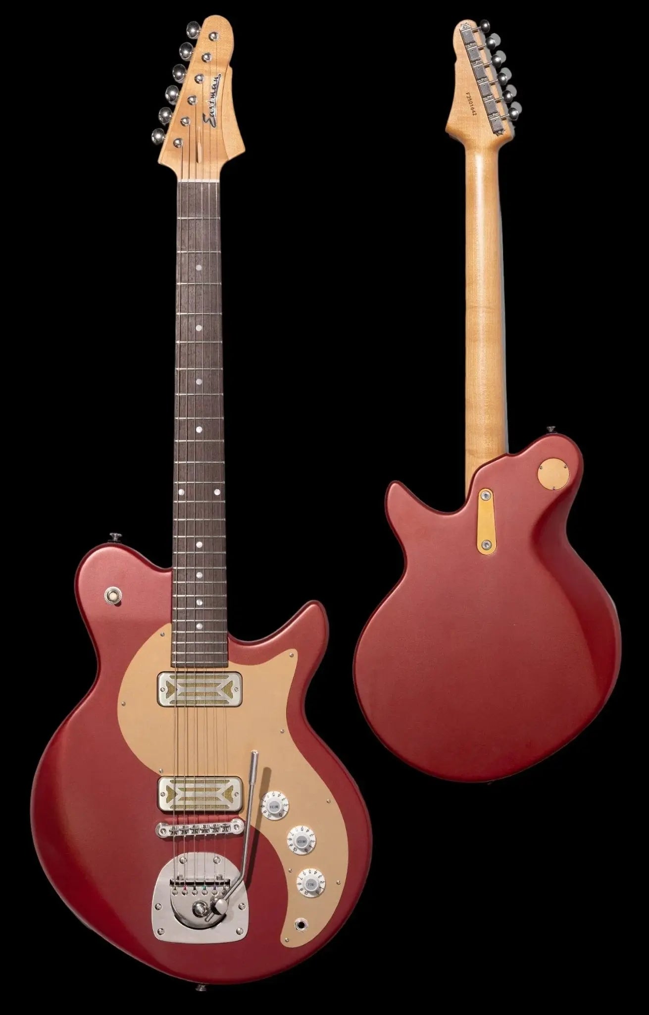 Buy Eastman Fullertone Offset '62 Dakota Red (Price inc. Custom Pro Setup Package)