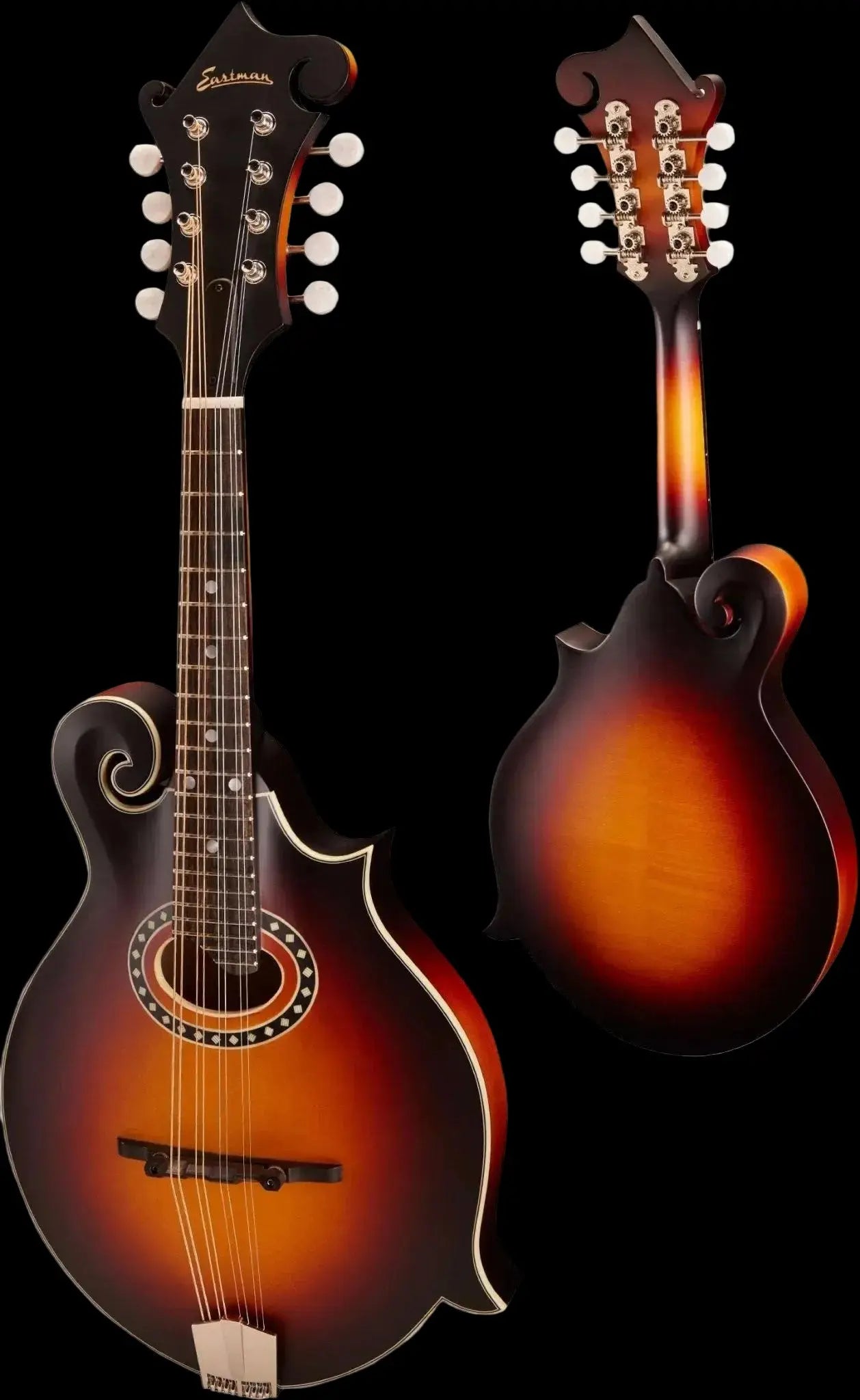 Eastman MD314E - SB F - style oval hole Mandolin (Price inc. Custom Pro Setup Package) - Richards Guitars Of Stratford Upon Avon