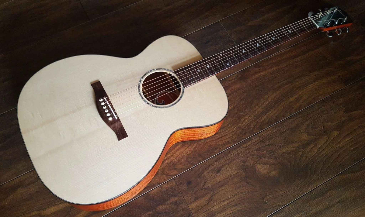 Eastman PCH1-OM Natural Acoustic Guitar (Price inc. Custom Pro Setup Package)
