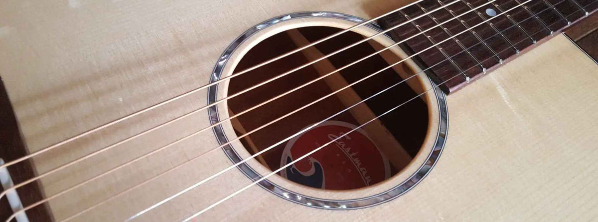 Eastman PCH1-OM Natural Acoustic Guitar (Price inc. Custom Pro Setup Package)