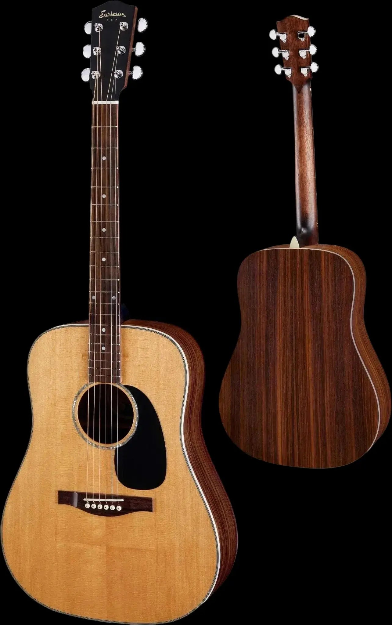 Buy Eastman PCH2-D Natural Acoustic Guitar (Price inc. Custom Pro Setup Package)