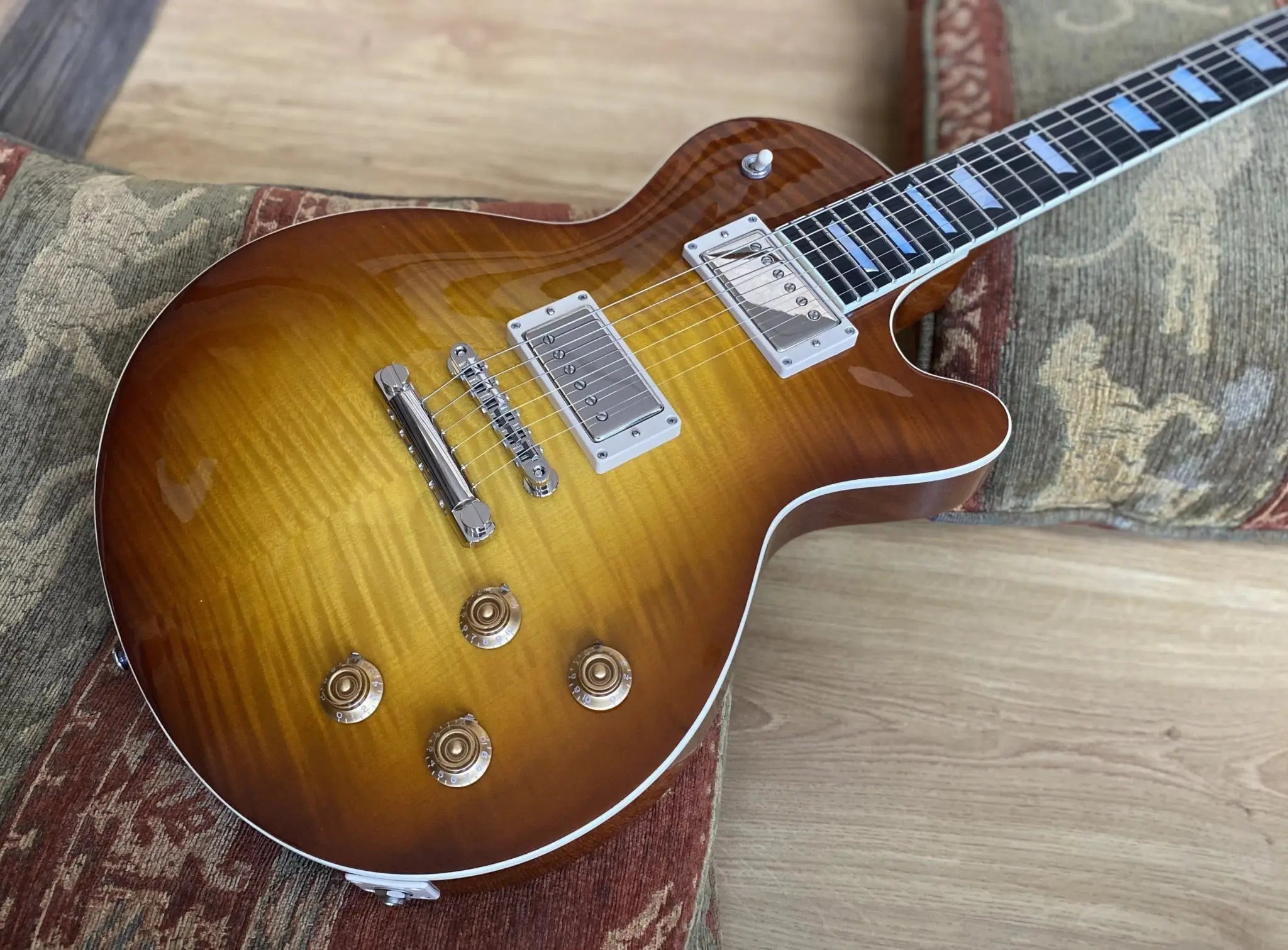 Eastman SB59 GB (Goldburst) (Price inc. Custom Pro Setup Package) - Richards Guitars Of Stratford Upon Avon