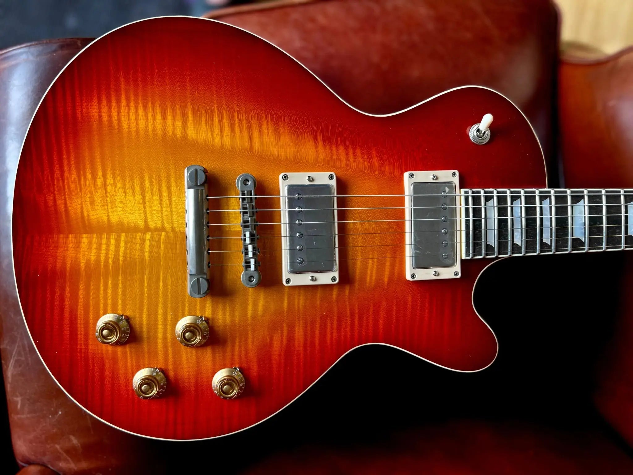 Eastman SB59/TV RB (Price inc. Custom Pro Setup Package) - Richards Guitars Of Stratford Upon Avon