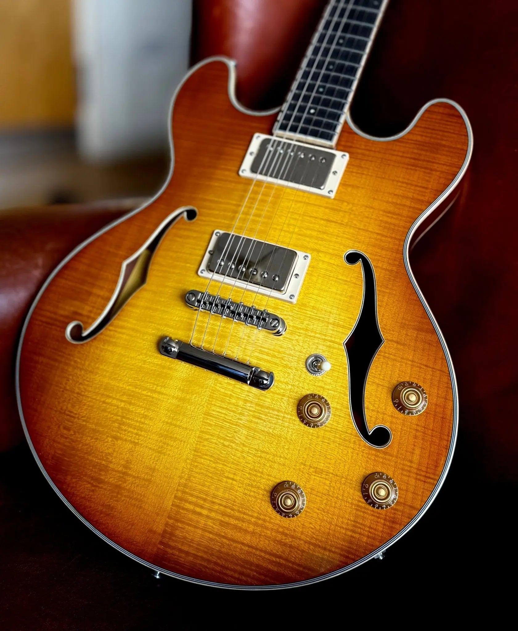 Eastman T185MX Electric Guitar (Price inc. Custom Pro Setup Package) - Richards Guitars Of Stratford Upon Avon