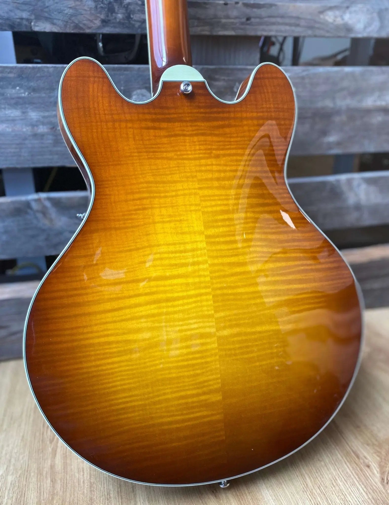 Eastman T486B Goldburst (Price inc. Custom Pro Setup Package) - Richards Guitars Of Stratford Upon Avon