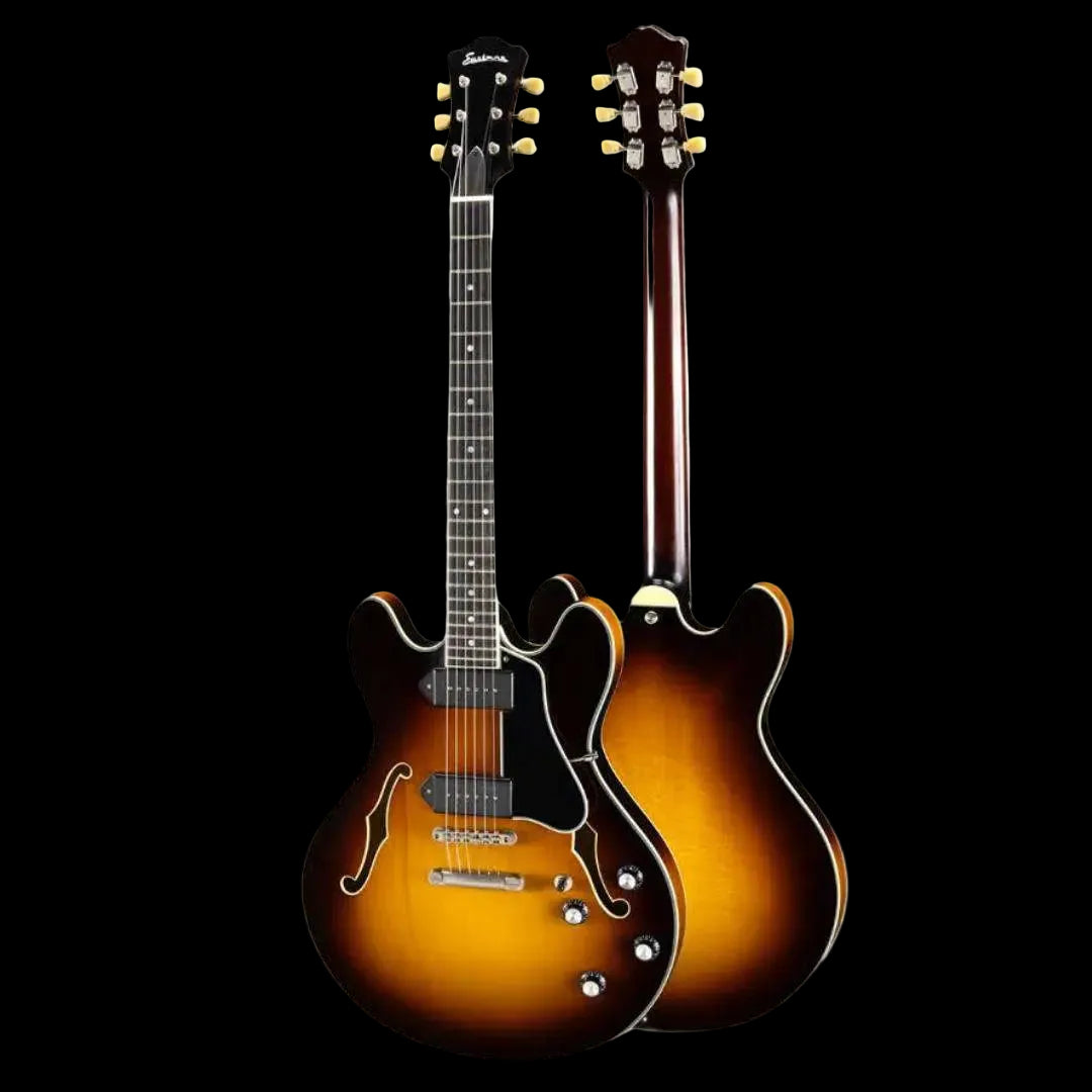 Eastman T60/TV Truetone Vintage Sunburst (Price inc. Custom Pro Setup Package) - Richards Guitars Of Stratford Upon Avon