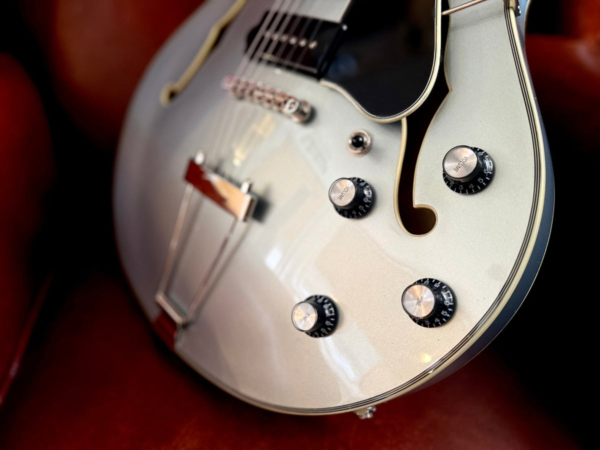 Eastman T64 Iced Blue Metallic New Release Arriving January 2026 - Richards Guitars Of Stratford Upon Avon
